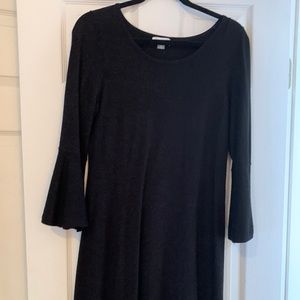Black knit Calvin Klein dress M
